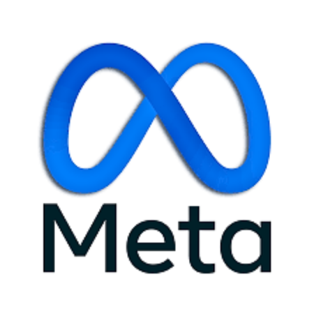 Empresas de Metaverso para Invertir dinero Meta logo de Meta