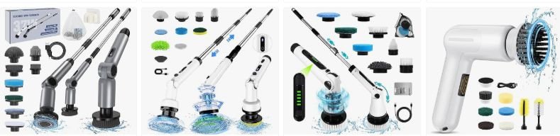 Captura de pantalla de los Mejores Cepillos ElÃ©ctricos Potentes Para Limpieza Hogar Mas Vendidos